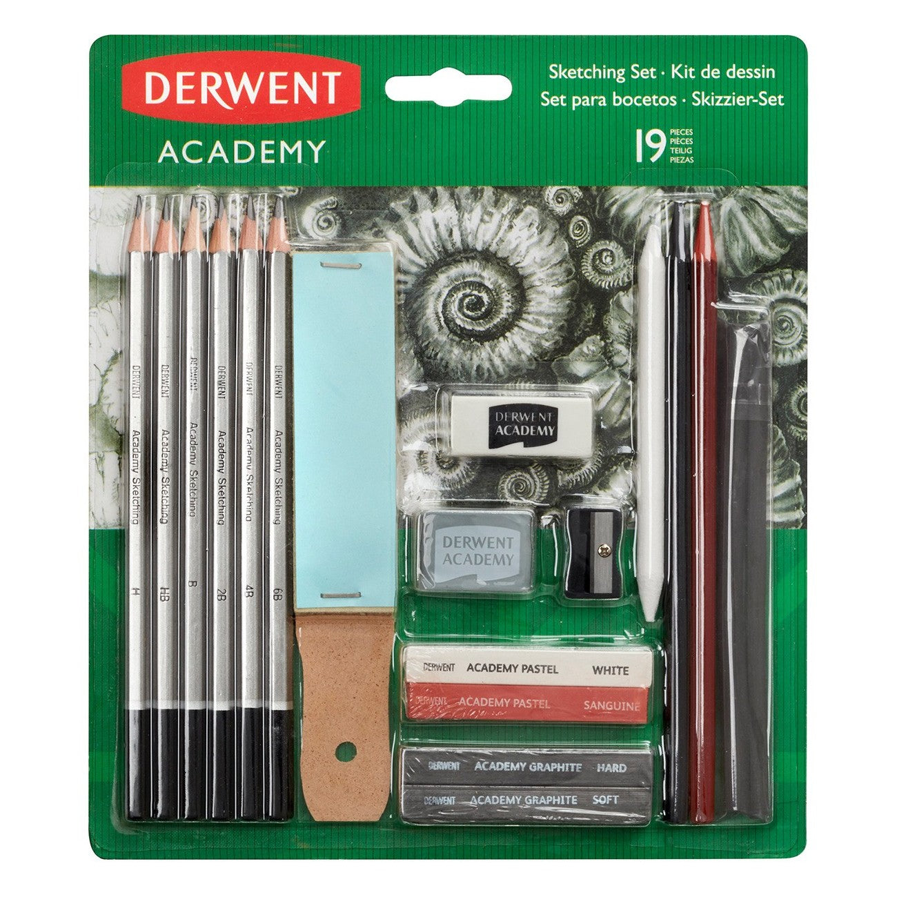 ESTOJO DERWENT ACADEMY SKETCHING SET