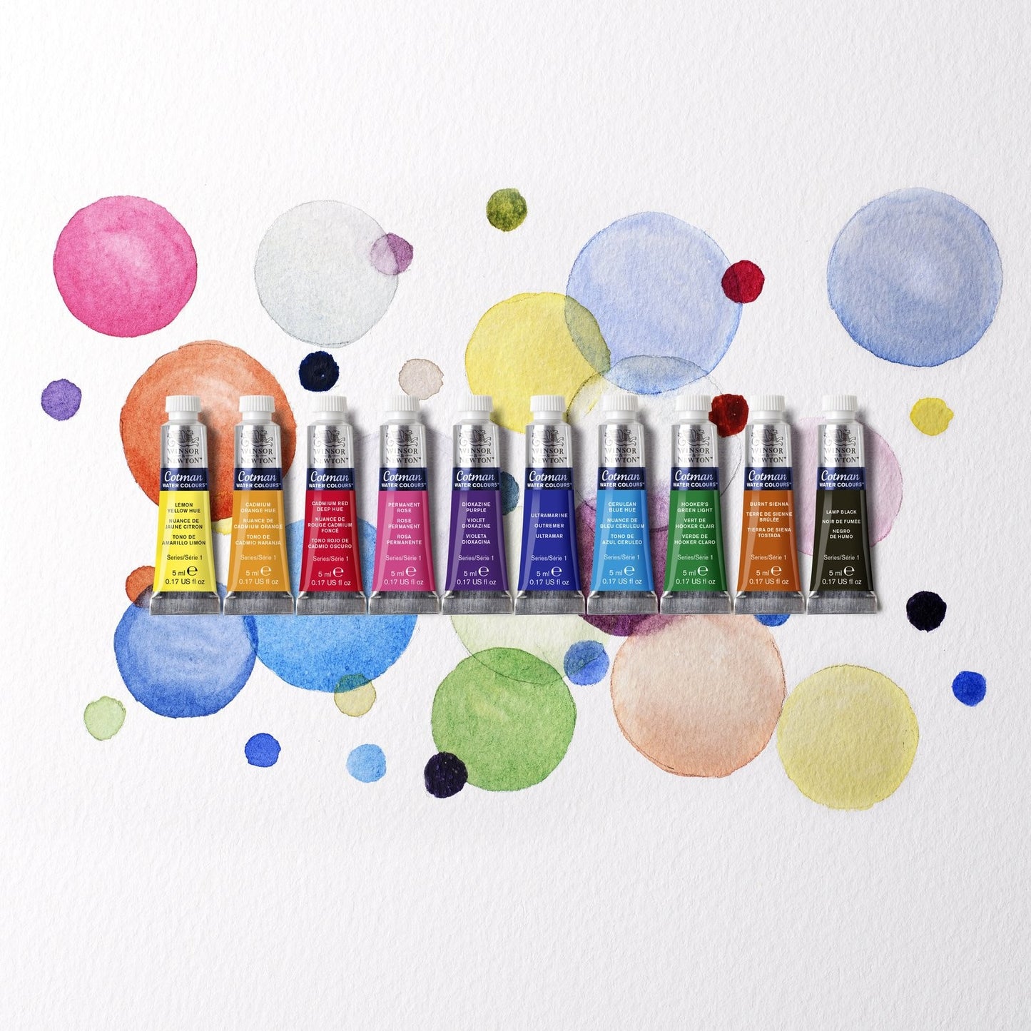 ESTOJO AQUARELA COTMAN 10 TUBOS 5ML