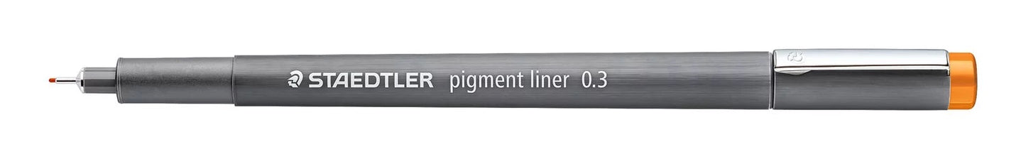 CANETA STAEDTLER PIGMENT LINER 0.3MM MARROM