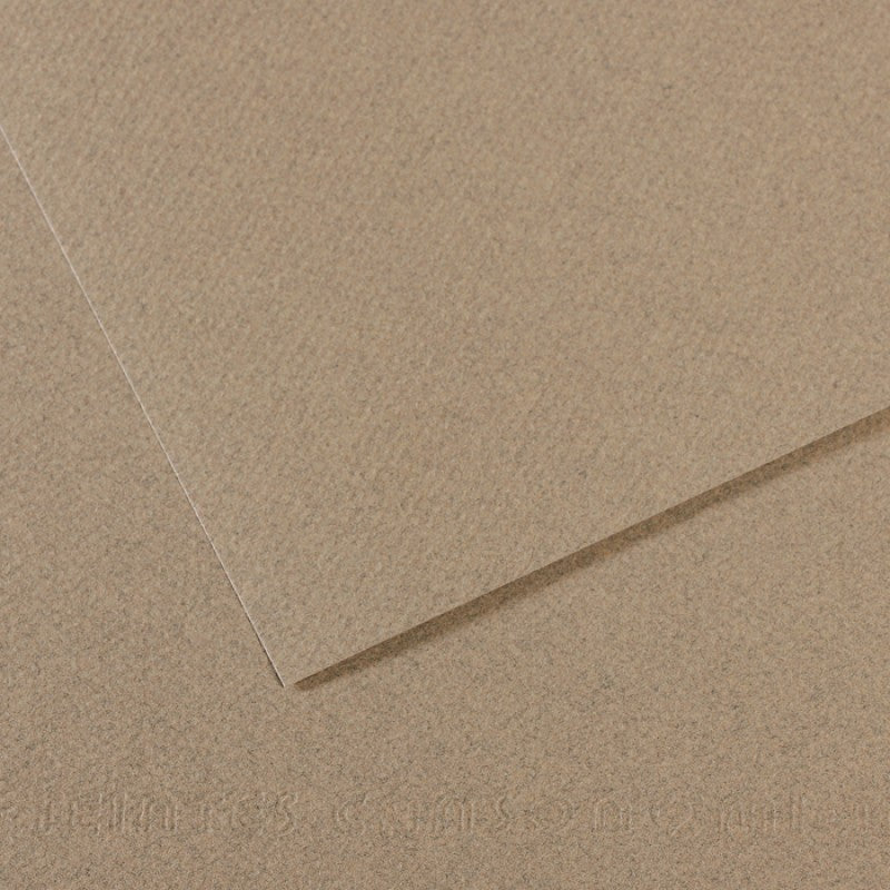 PAPEL CANSON MI-TEINTES 160G/M2 A2 429 CINZA FUME