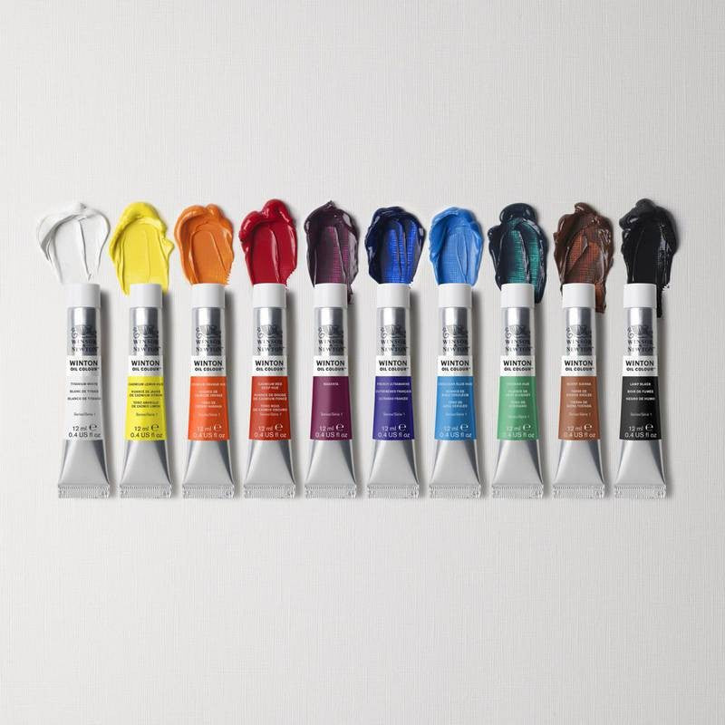 ESTOJO OLEO WINSOR NEWTON WINTON C/10 CORES 12ML 1490694