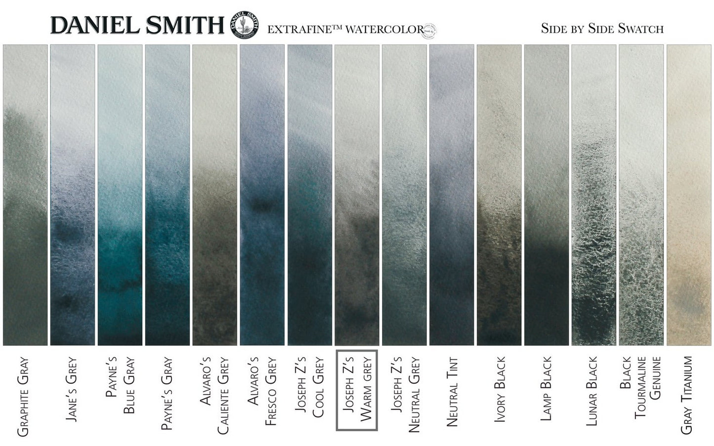 AQUARELA DANIEL SMITH 15ml EXTRA FINE Joseph Z's Warm Grey 246
