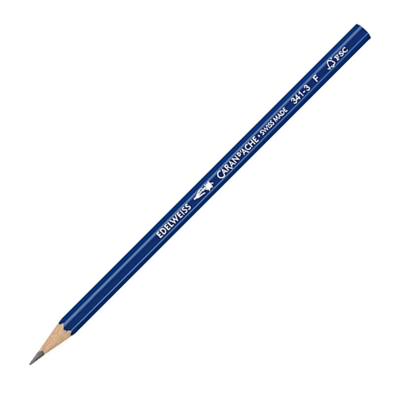 LAPIS GRAFITE CARAN D´ACHE EDELWEISS F (AZUL)