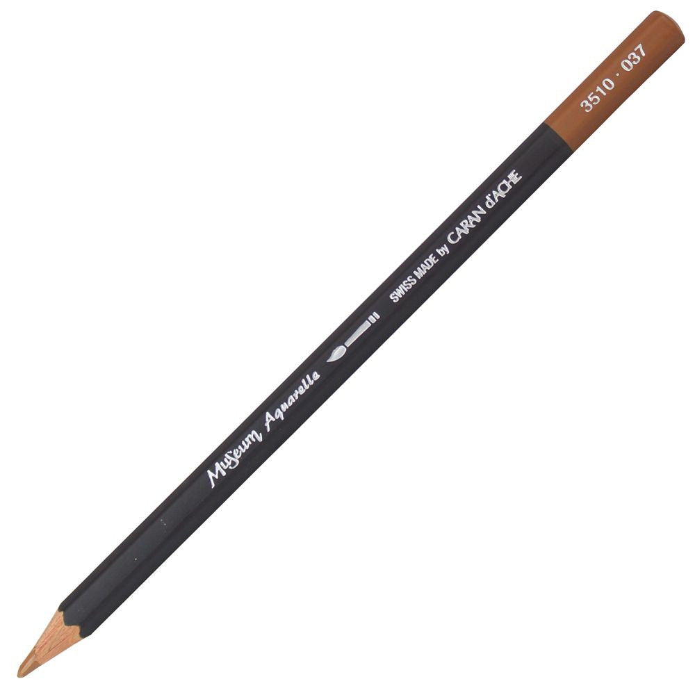LAPIS AQUARELAVEL CARAN D´ACHE MUSEUM 037 OCRE PARDO 3510037