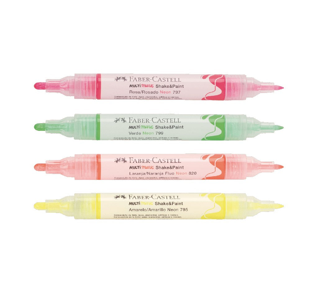 MARCADOR MULTIMARK SHAKE & PAINT 04 NEON