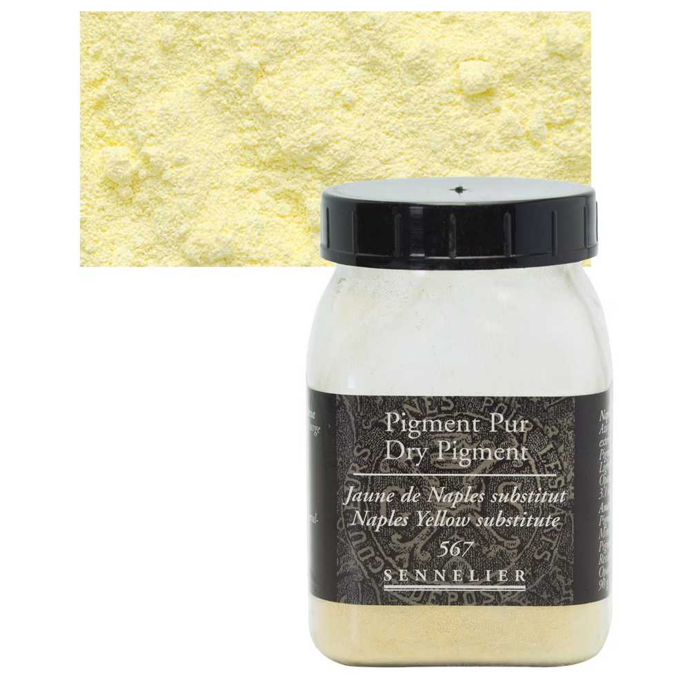 PIGMENTO PURO SENNELIER 567 NAPLES YELLOW SUBSTITUTE 90g S2
