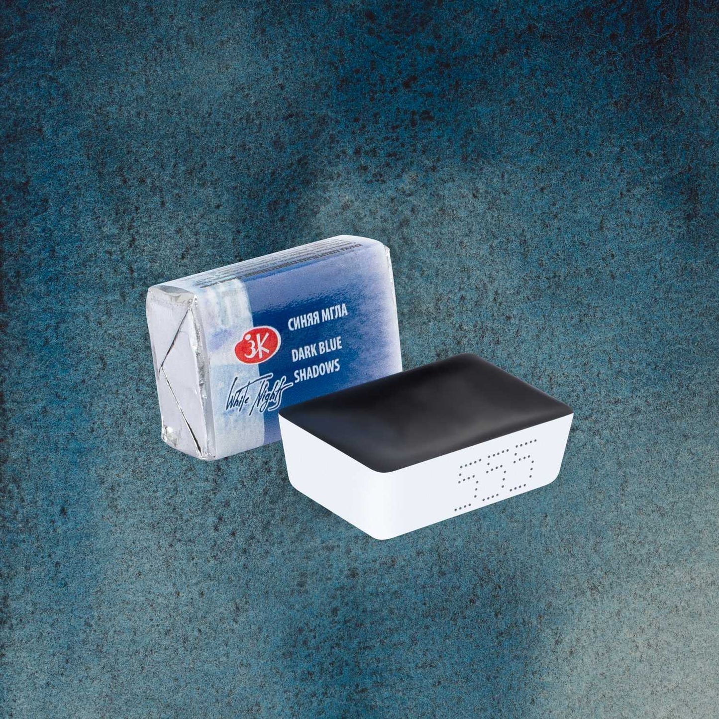 AQUARELA WHITE NIGHTS 555 TONS GRANULADOS DARK BLUE SHADOWS FULL PAN