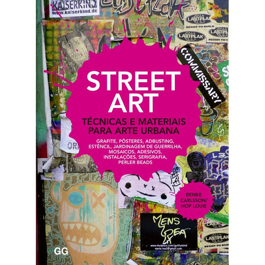 LIVRO "STREET ART" BENKE CARLSSON/HOP LOUIE