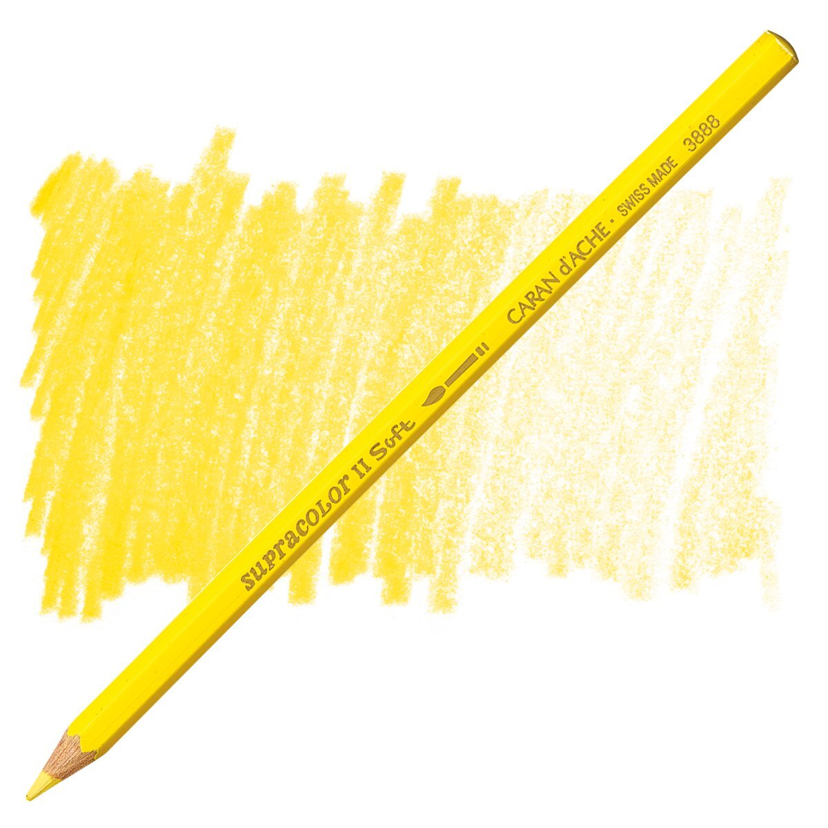 LAPIS AQUARELAVEL CARAN D´ACHE SUPRACOLOR 021 NAPLES YELLOW 3888021