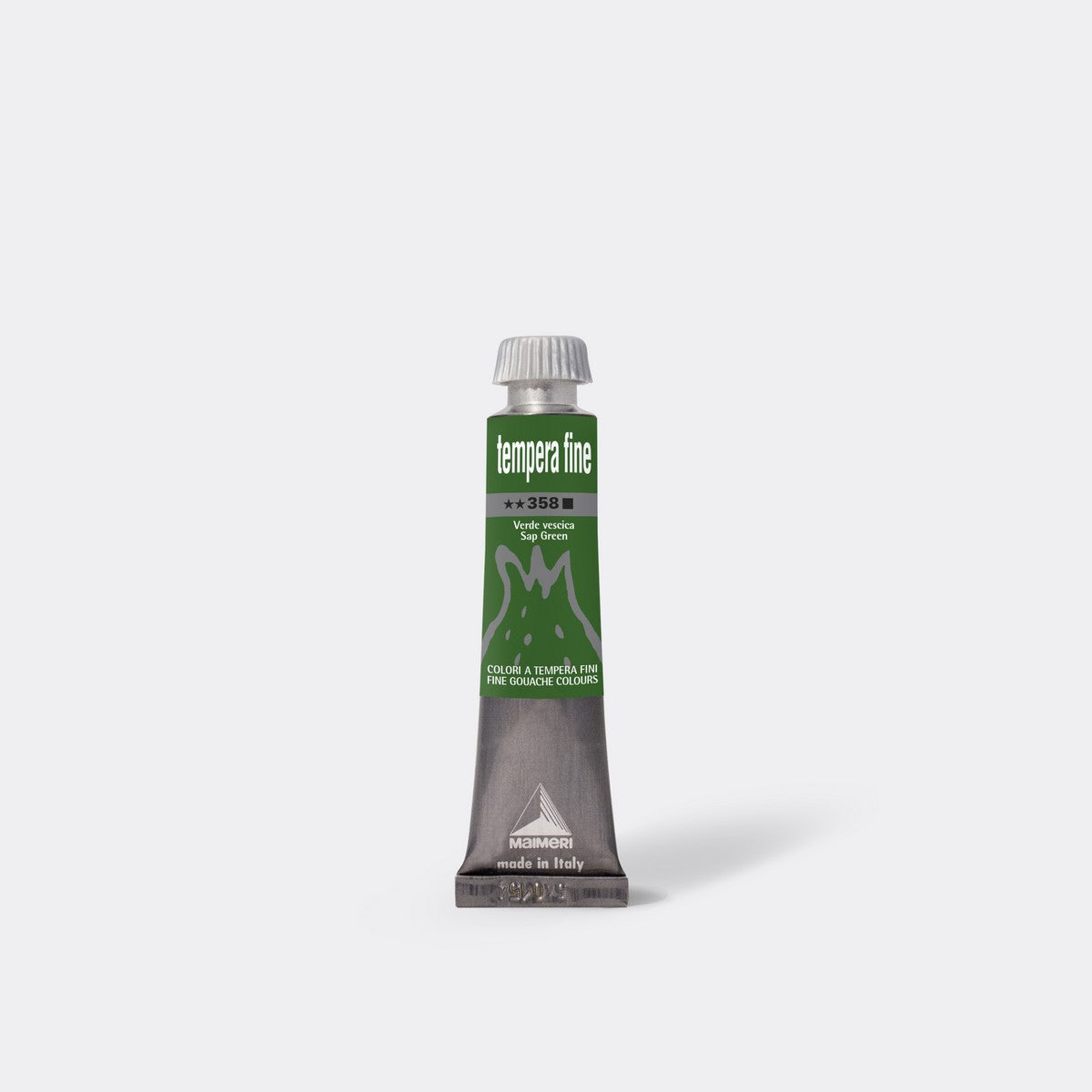 GOUACHE TEMPERA FINE MAIMERI 20ML 358 SAP GREEN