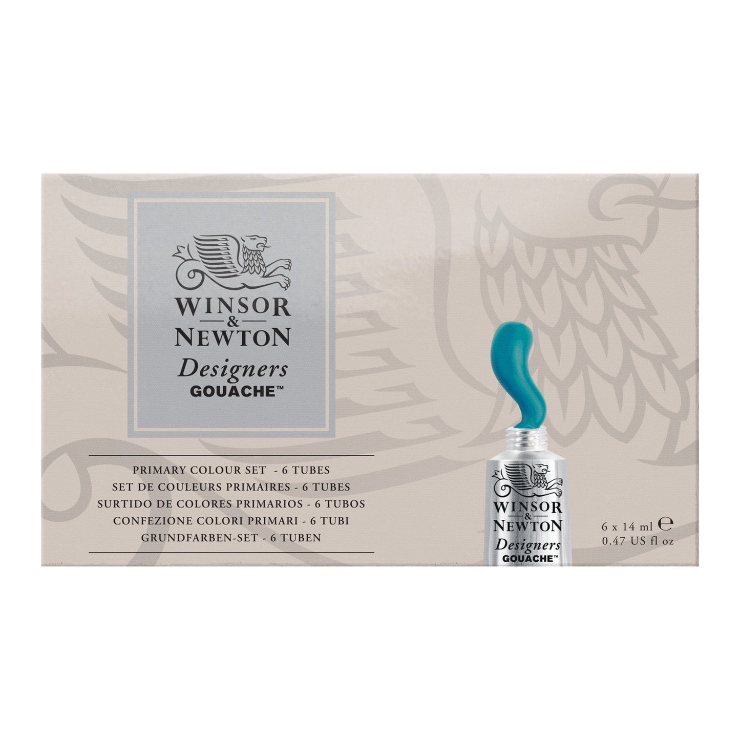 ESTOJO GOUACHE WINSOR NEWTON DESIGNERS 06 CORES 14ml