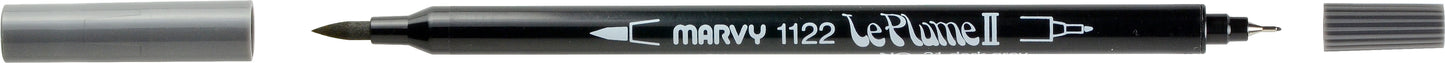 MARCADOR MARVY LE PLUME II 21 CINZA ESCURO