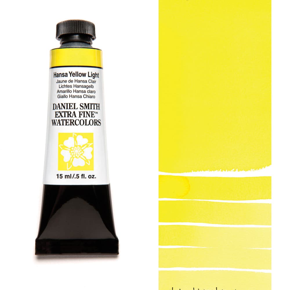 AQUARELA DANIEL SMITH 15ml EXTRA FINE Hansa Yellow Light 041