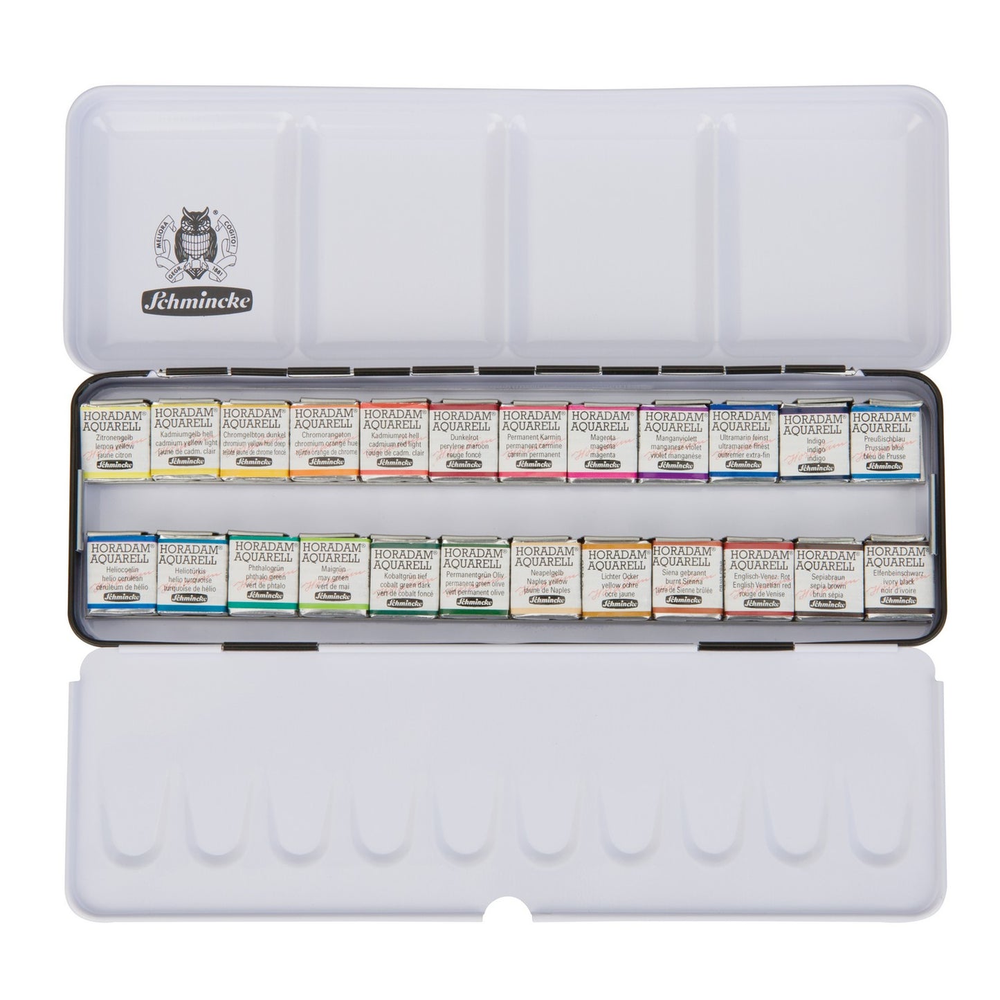 ESTOJO AQUARELA SCHMINCKE HORADAM 24 HALF PAN 74424