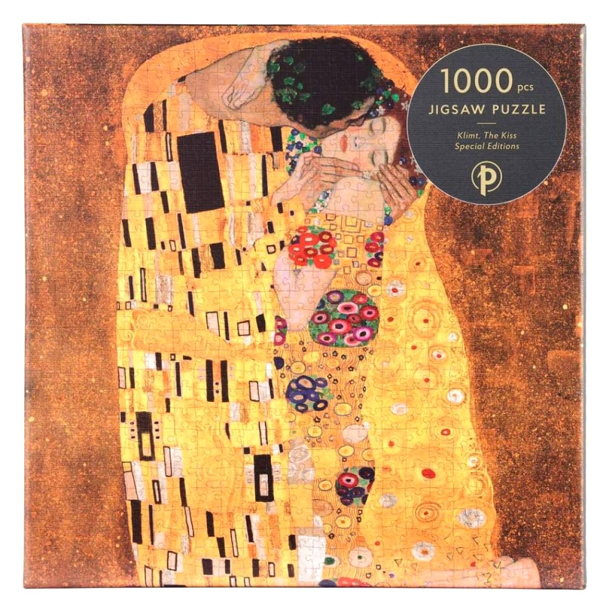 QUEBRA CABECAS PUZZLE PAPERBLANKS 1000 PCS KLIMT THE KISS PA9664-1
