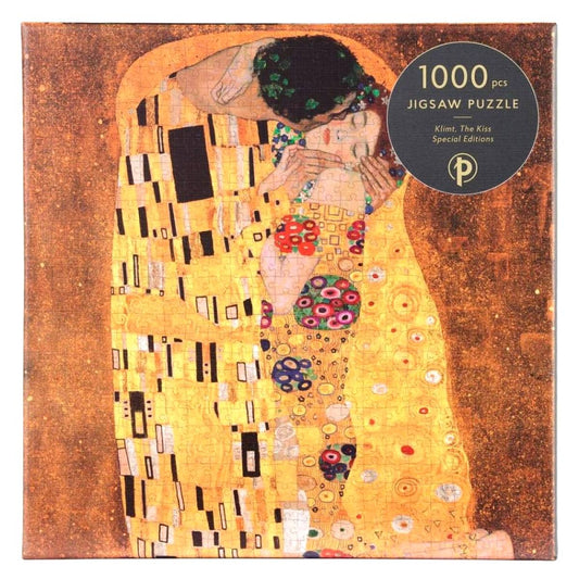 QUEBRA CABECAS PUZZLE PAPERBLANKS 1000 PCS KLIMT THE KISS PA9664-1