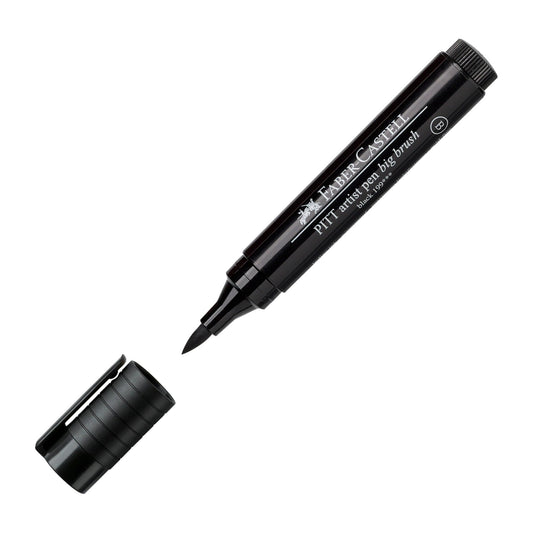 CANETA FABER CASTELL PITT BIG BRUSH PRETA 167699