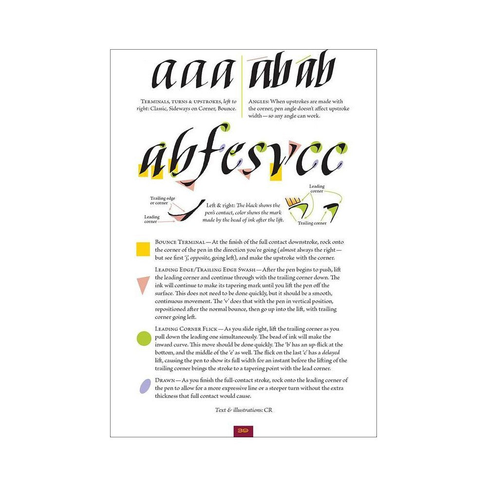 LIVRO "TEXTBOOK CALIGRAFIA SPEEDBALL 3073 EDICAO 25"