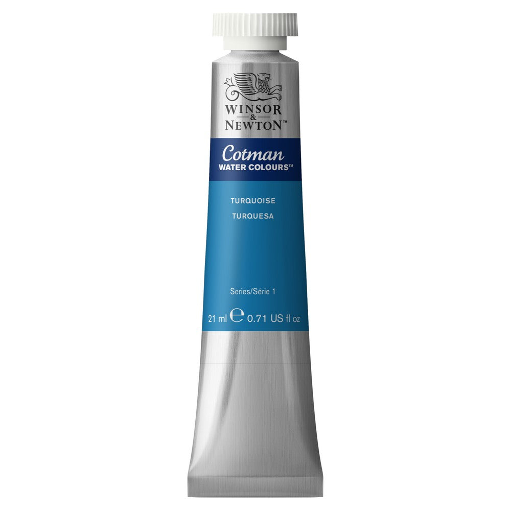 AQUARELA WINSOR NEWTON COTMAN 21ML TURQUOISE 0308654