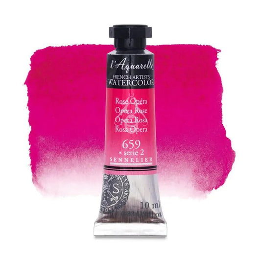 AQUARELA SENNELIER L'AQUARELLE 659 OPERA ROSE 10ml S2