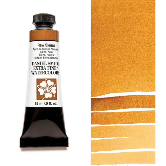 AQUARELA DANIEL SMITH 15ml EXTRA FINE Raw Sienna 096