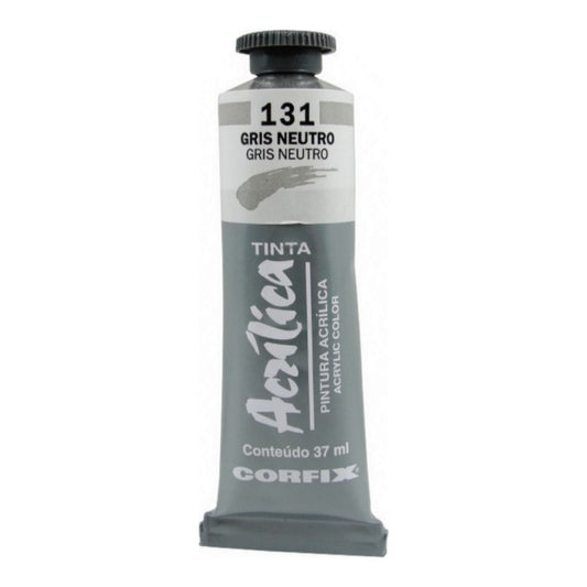 ACRILICA CORFIX 37ML 131 GRIS NEUTRO