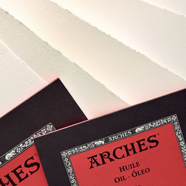 PAPEL ARCHES OIL (OLEO) PAPER 56x76 300g/m2 100%COTTON