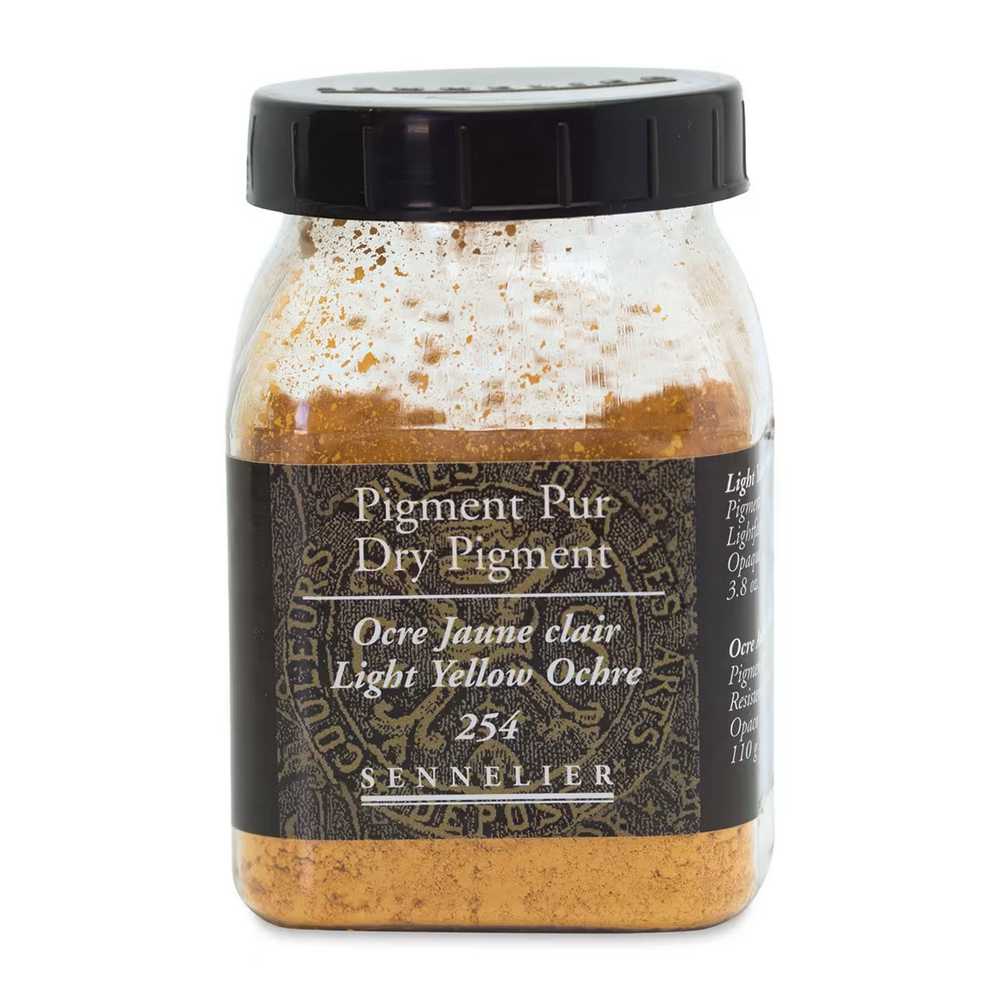 PIGMENTO PURO SENNELIER 254 LIGHT YELLOW OCHRE 110g S3