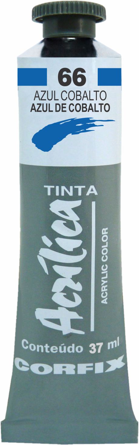 ACRILICA CORFIX 37ML 66 AZUL COBALTO