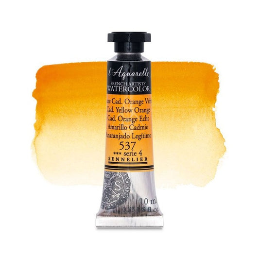 AQUARELA SENNELIER L'AQUARELLE 537 CADMIUM YE ORANGE 10ML S4