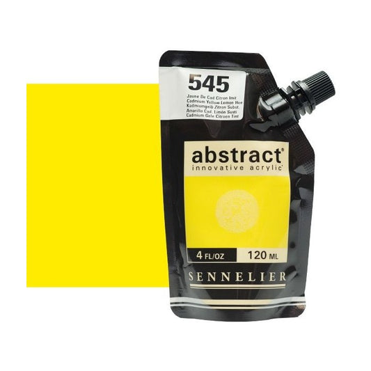 ACRILICA SENNELIER ABSTRACT 120ML 545 CADMIUM YELLOW LEMON HUE