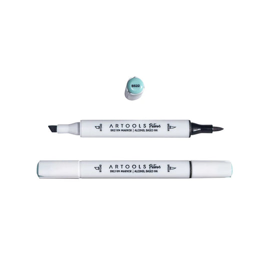 MARCADOR ARTOOLS PICTOM PONTA DUPLA DOLPHIN BLUE (B522)