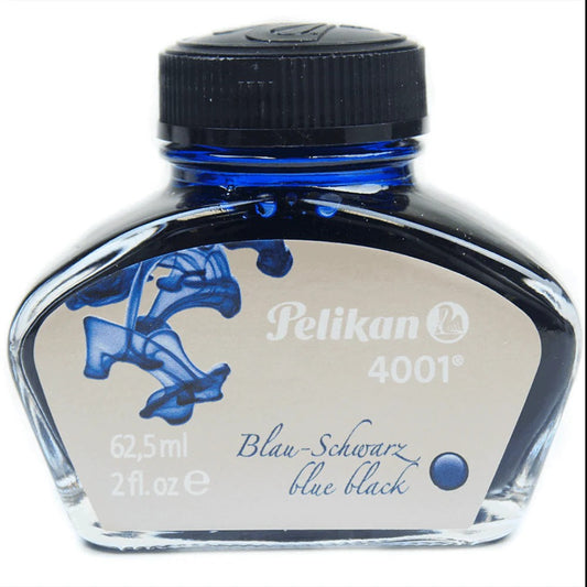 TINTA CALIGRAFIA PELIKAN 62,5ML 4001 BLUE BLACK 329151