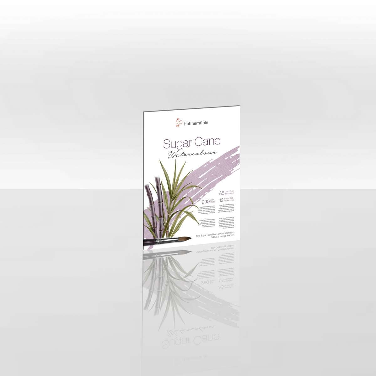 BLOCO HAHNEMUHLE SUGAR CANE 290g/m2 A5 GRANA FINA 12FLS
