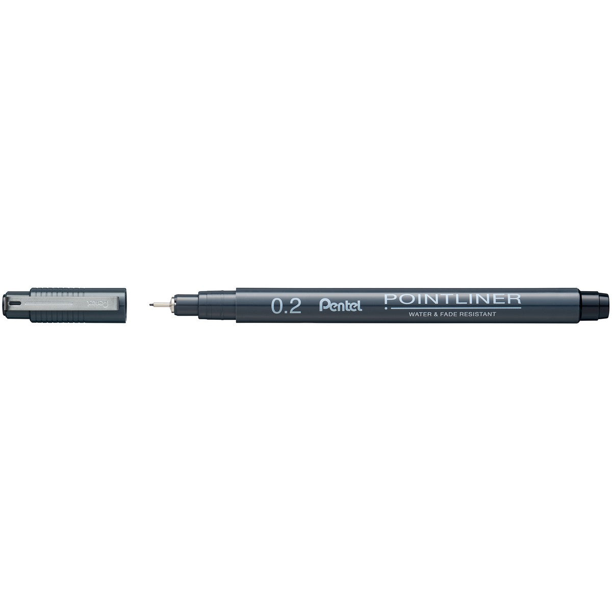 CANETA PENTEL POINTLINER 0,2MM PRETA