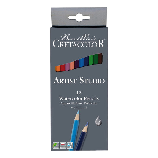 LAPIS AQUARELAVEL CRETACOLOR ARTIST STUDIO 12 CORES 281 12