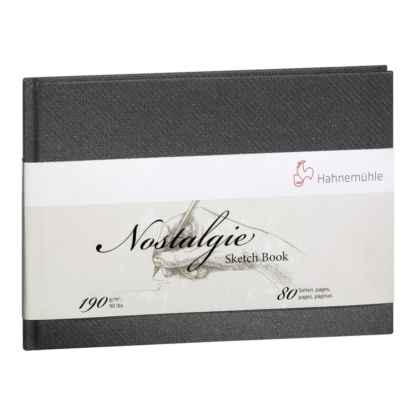 SKETCH BOOK HAHNEMUHLE NOSTALGIE A4 190g/m2 40 FLS LANDSCAPE