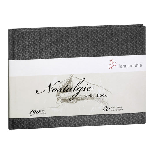 SKETCH BOOK HAHNEMUHLE NOSTALGIE A4 190g/m2 40 FLS LANDSCAPE