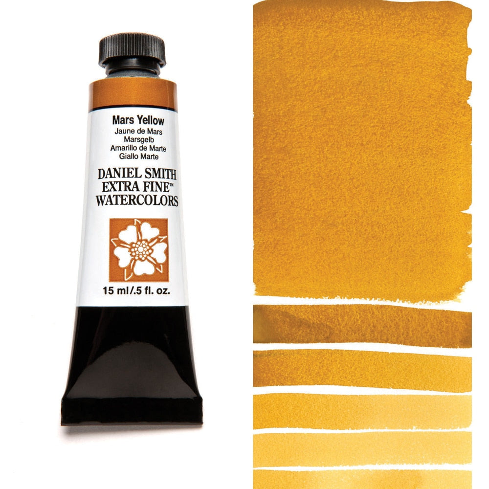 AQUARELA DANIEL SMITH 15ml EXTRA FINE Mars Yellow 054
