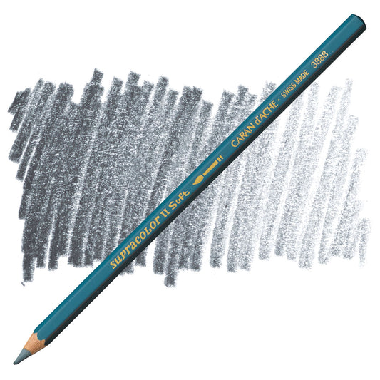 LAPIS AQUARELAVEL CARAN D´ACHE SUPRACOLOR 007 DARK GREY 3888007