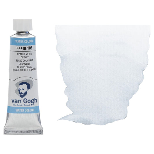 AQUARELA TALENS VAN GOGH 106 WHITE EXTRA OPAQUE 10ML