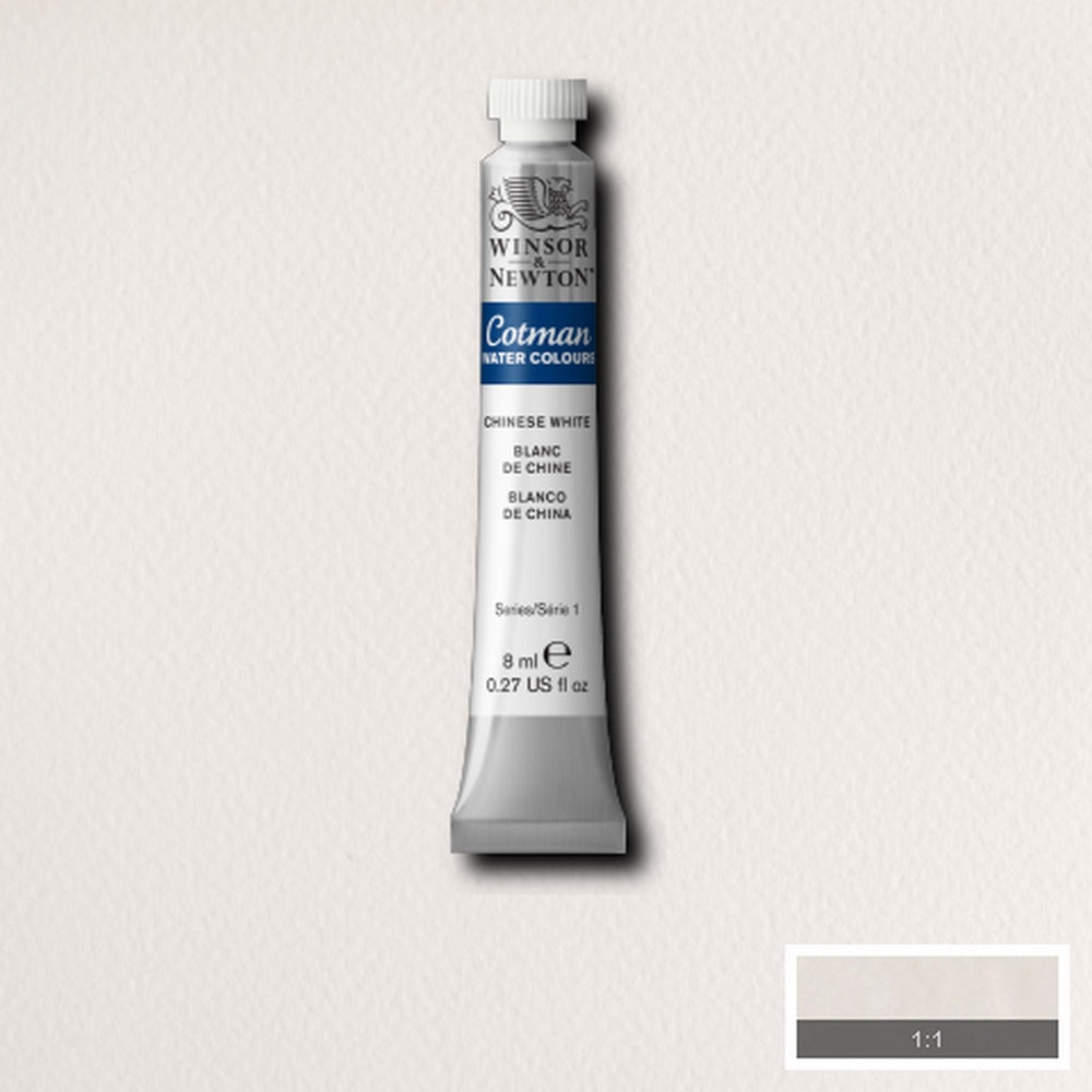 AQUARELA WINSOR NEWTON COTMAN 08ml CHINESE WHITE 089 (ANT 150)