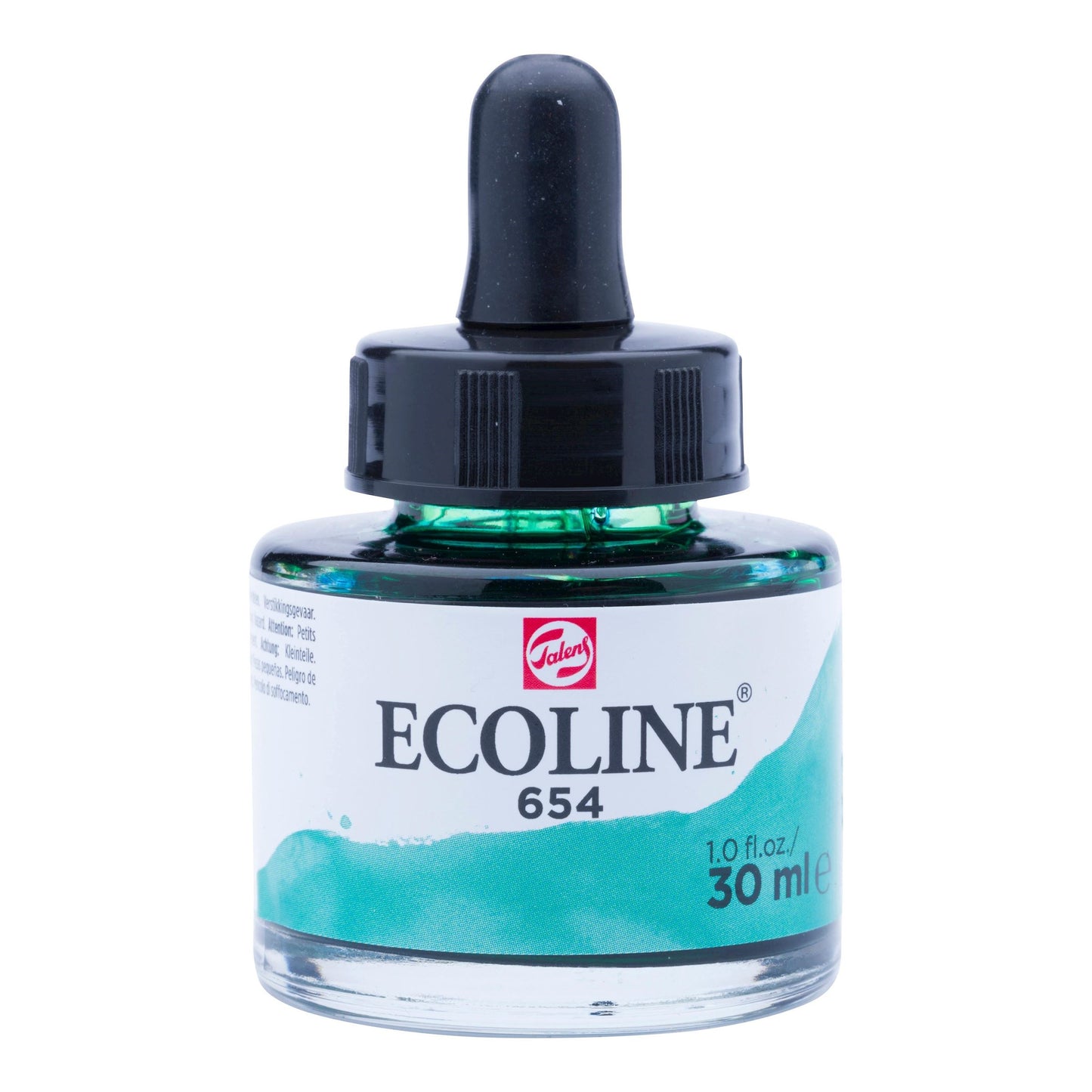AQUARELA TALENS ECOLINE 30ML 654 FIR GREEN