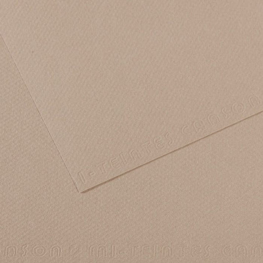 PAPEL CANSON MI-TEINTES 160g/m2 A2 122 CINZA FLANELA