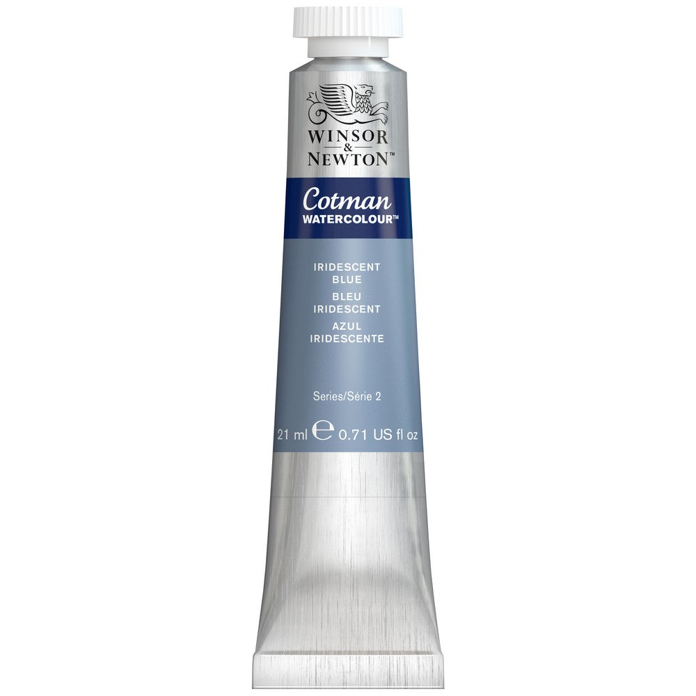 AQUARELA WINSOR NEWTON COTMAN 21ML IRIDESCENT BLUE 0308472