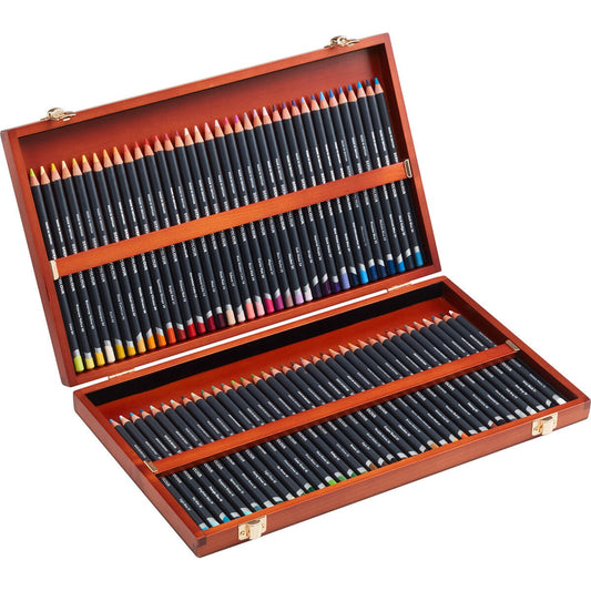 LAPIS COR DERWENT PROCOLOUR 72 CORES MADEIRA