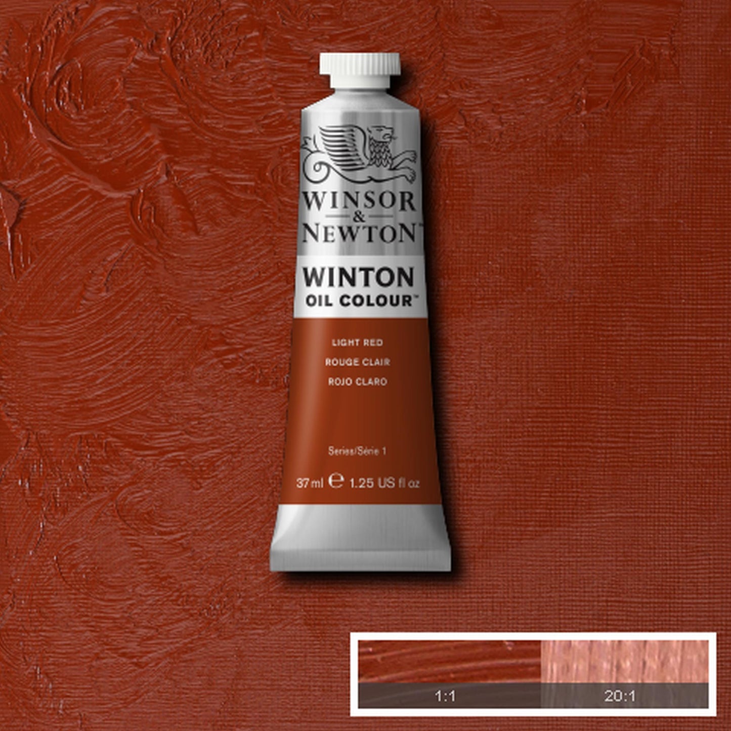 OLEO WINSOR NEWTON WINTON 37ML 362 LIGHT RED