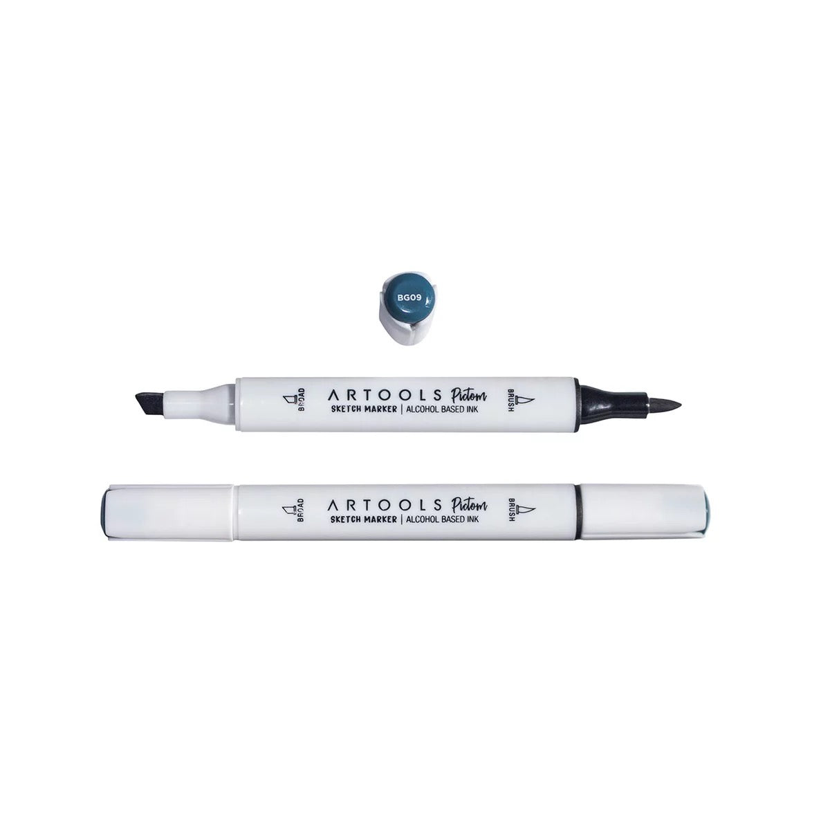 MARCADOR ARTOOLS PICTOM PONTA DUPLA BLUE GRAY 9 (BG09)