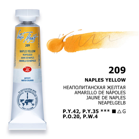AQUARELA WHITE NIGHTS 209 NAPLES YELLOW 10ML S1
