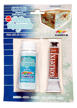 KIT PATINA REAGENTE CORFIX COBRE/AZUL